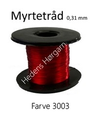 Myrtetråd 0,315 mm farve 3003 rød